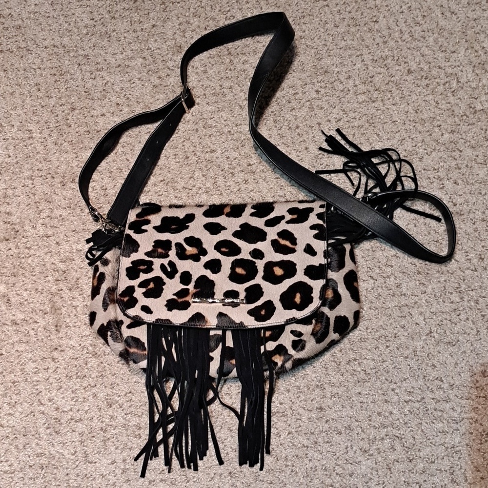 🎉 POSH SALE ~ ELAINE TURNER animal & suede purse, $895.00